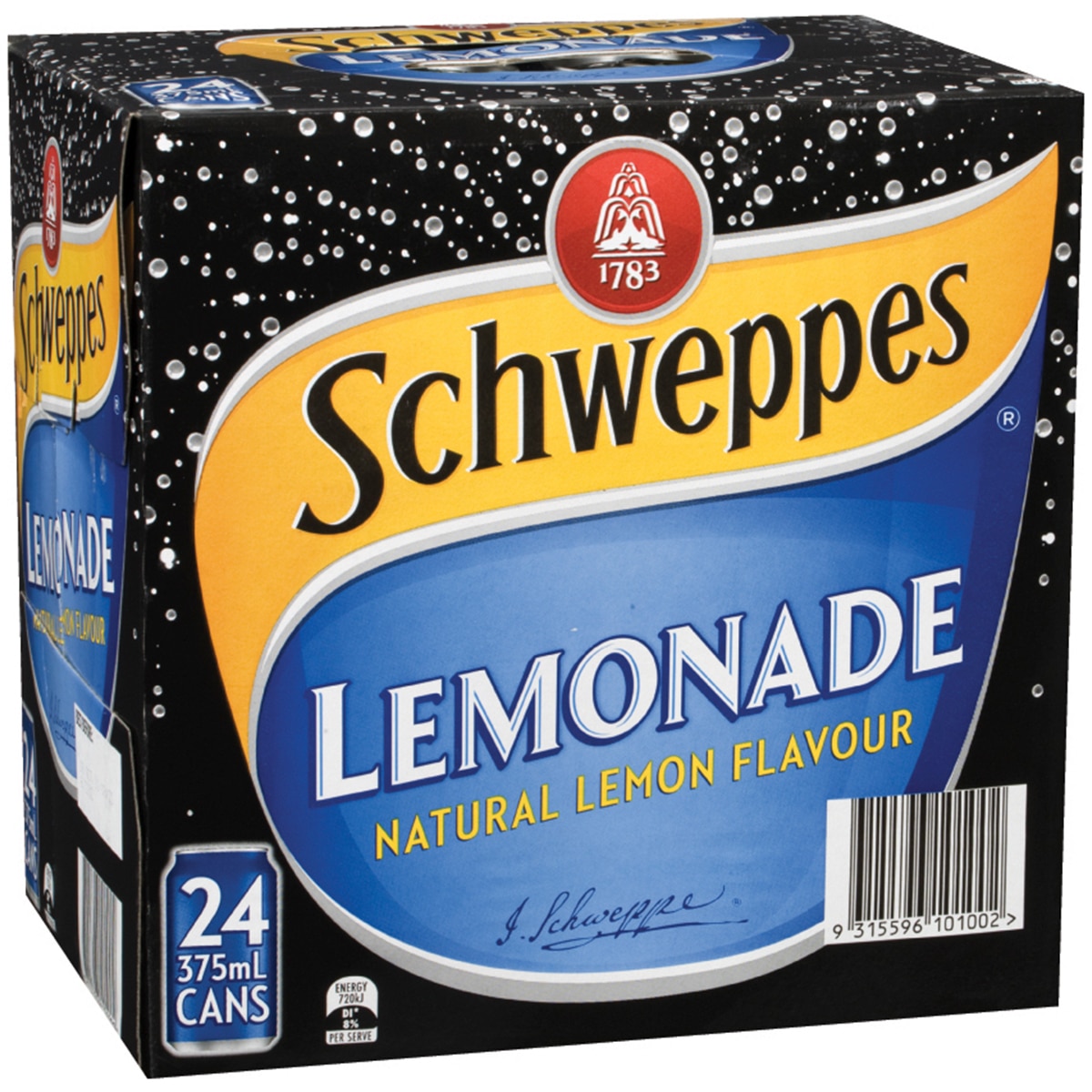 Schweppes Lemonade 24 x 375mL Costco Australia