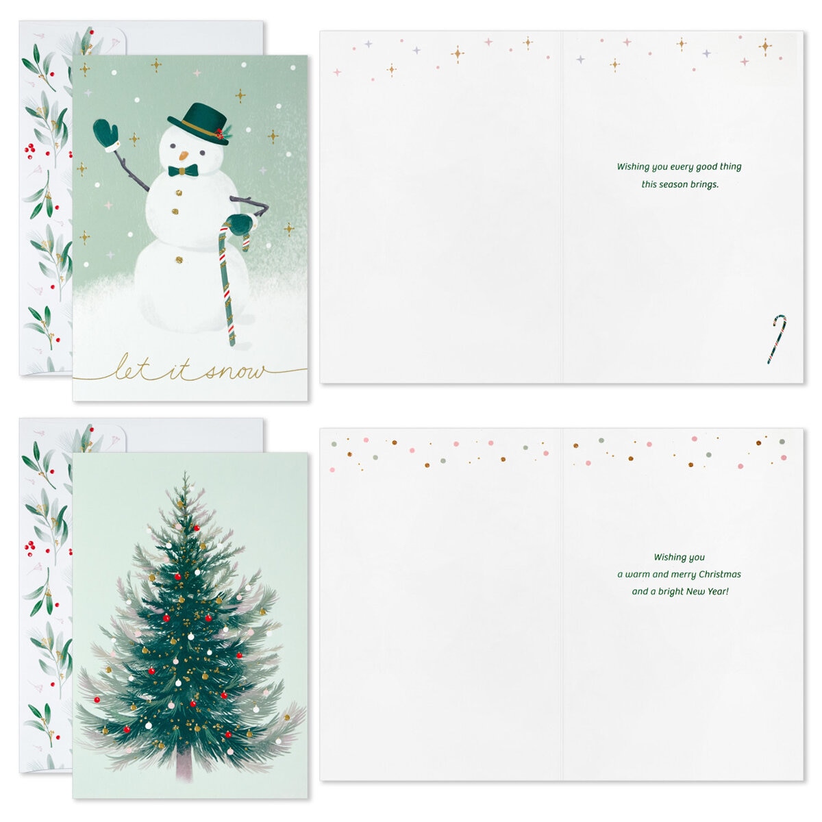 Hallmark Traditional Holiday Card Assortment 40 Pack/ Hallmark Traditional Holiday Card Assortment 40 Pack/