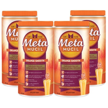 Metamucil Orange Smooth 4 x 673g