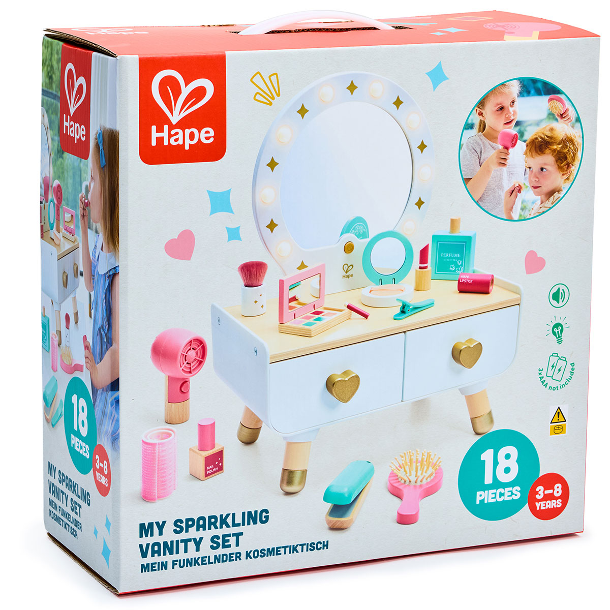 Hape My Sparkling Vanity Set