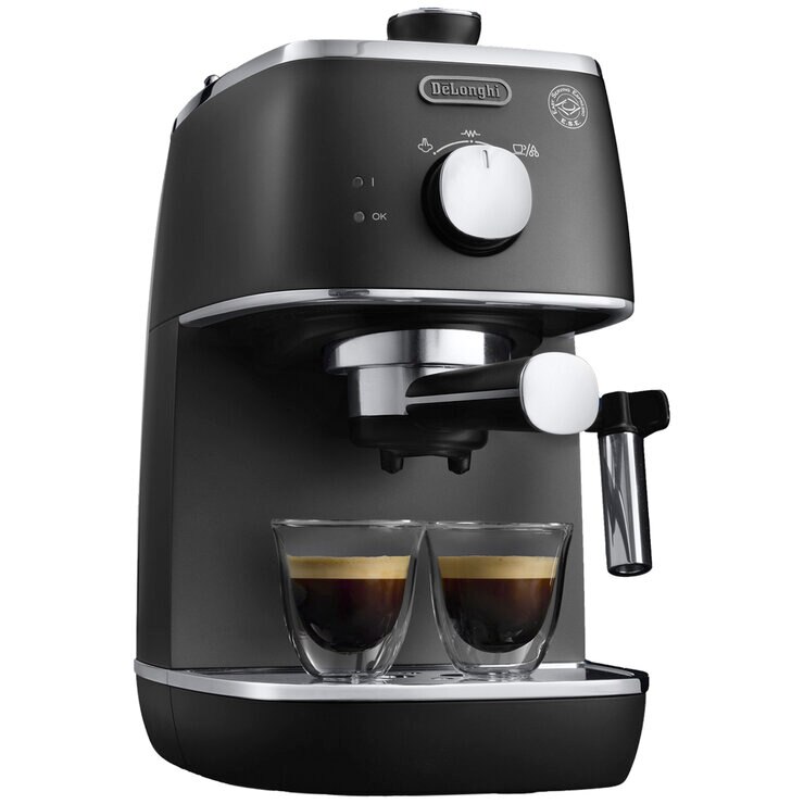 Delonghi ECI341BK Distinta Pump Coffee Machine Black