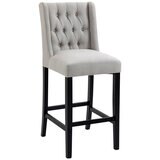 Cafe Lighting and Living Fink Bar Stool Set of 2, Natural/