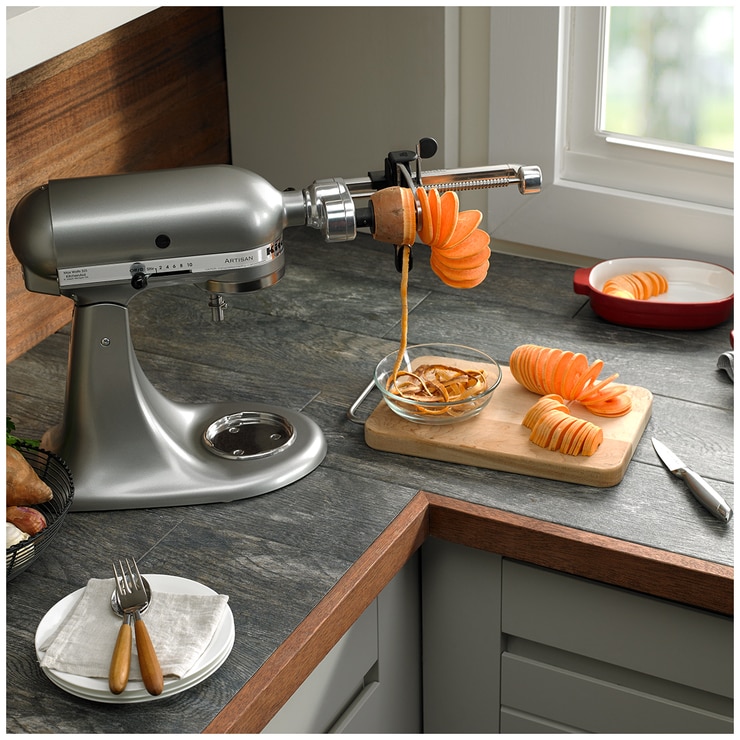 KITCHENAID 7 Blade Spiraliser Plus with Peel, Core & Slice KITCHENAID 7 Blade Spiraliser Plus with Peel, Core & Slice
