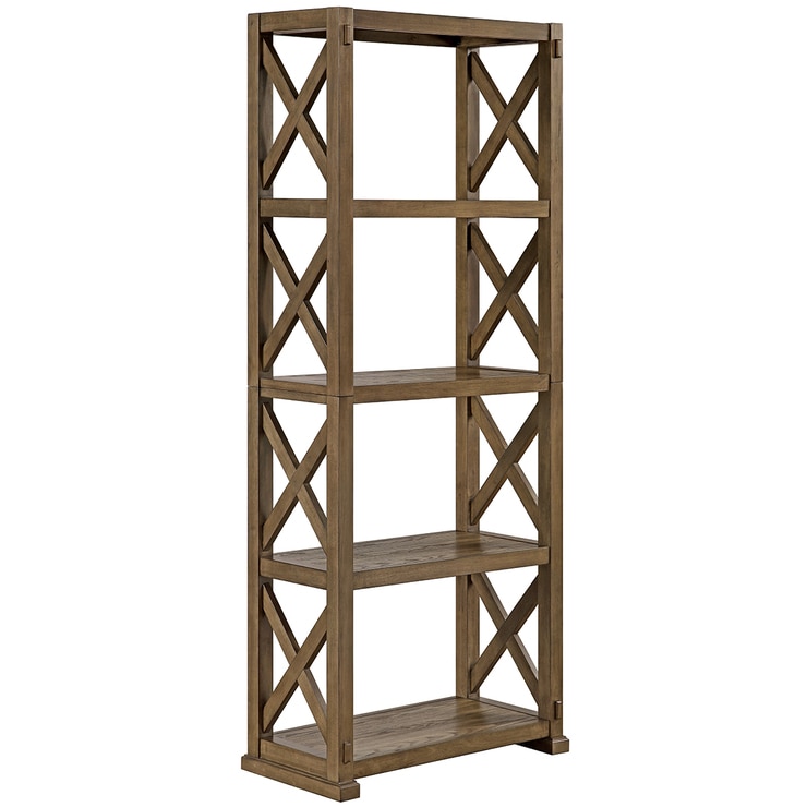 Bayside Furnishings Bookcase with 5 Fixed Shelves Costco Australia