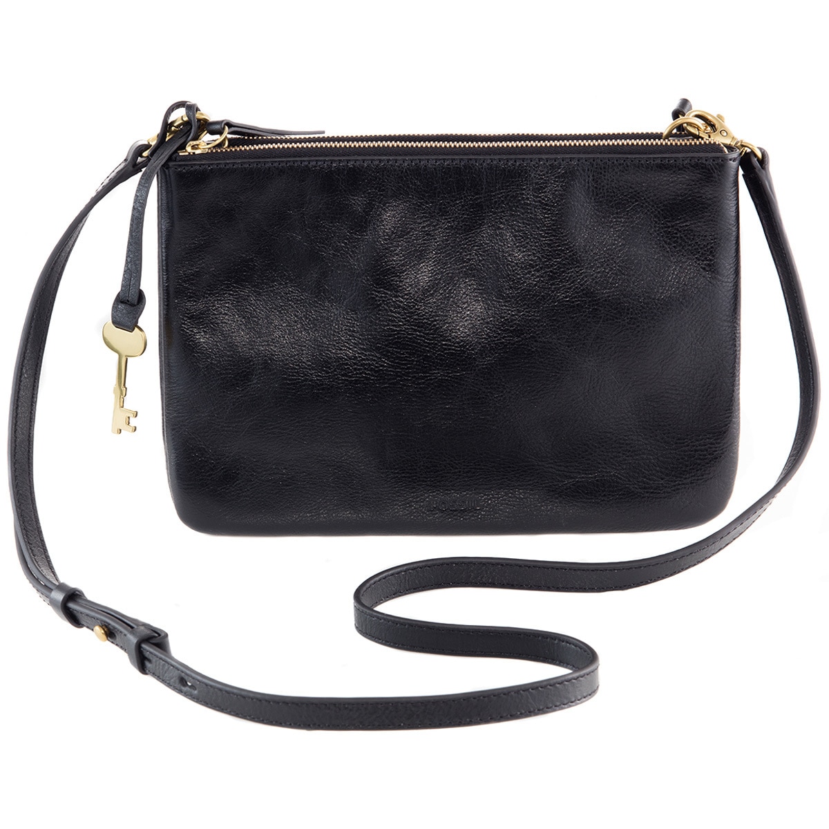 Fossil Devon Crossbody Bag Black | Costco Australia