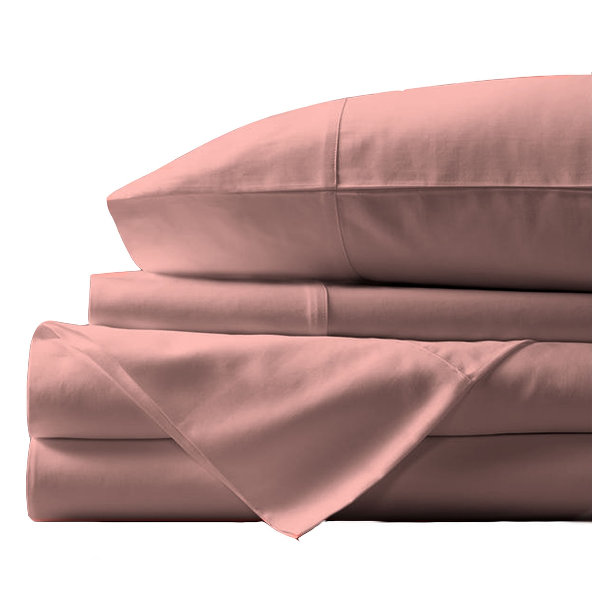 Bdirect Royal Comfort Balmain 1000TC Bamboo Cotton Sheet Set - King - Blush