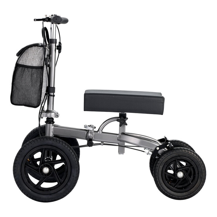 Altus Knee Scooter Walker Pneumatic Tires Titanium