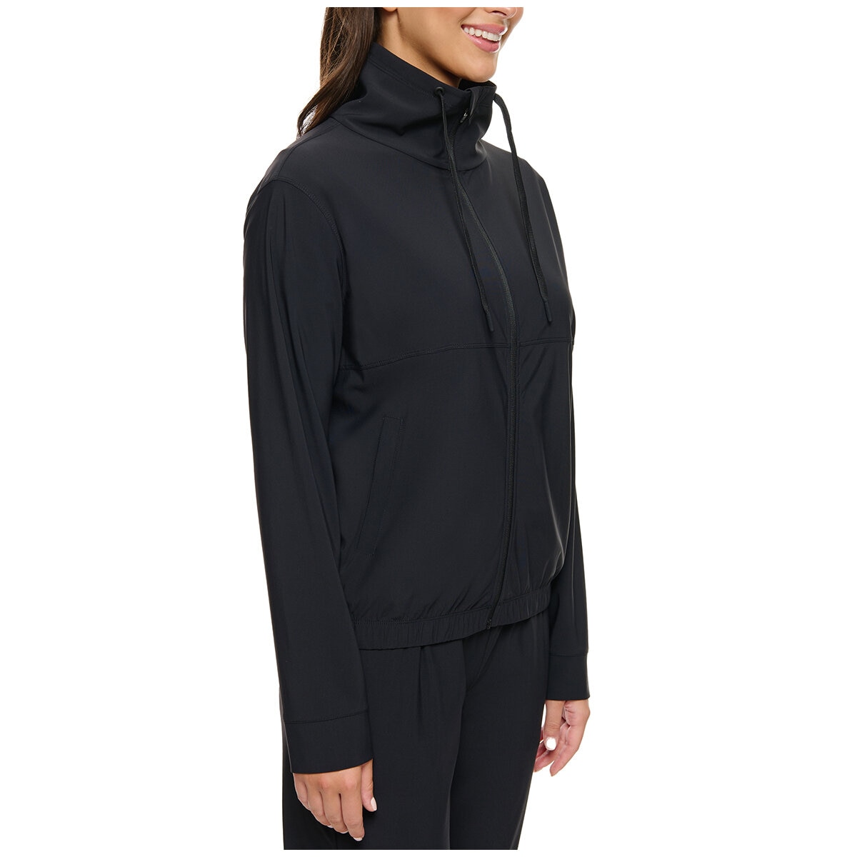 Kirkland Signature Ladies Active Zip Jacket Black Kirkland Signature Ladies Active Zip Jacket Black