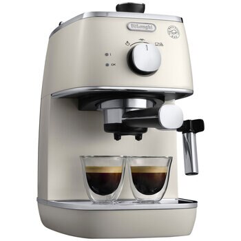 Delonghi Distinta Pump Coffee Machine ECI341W White