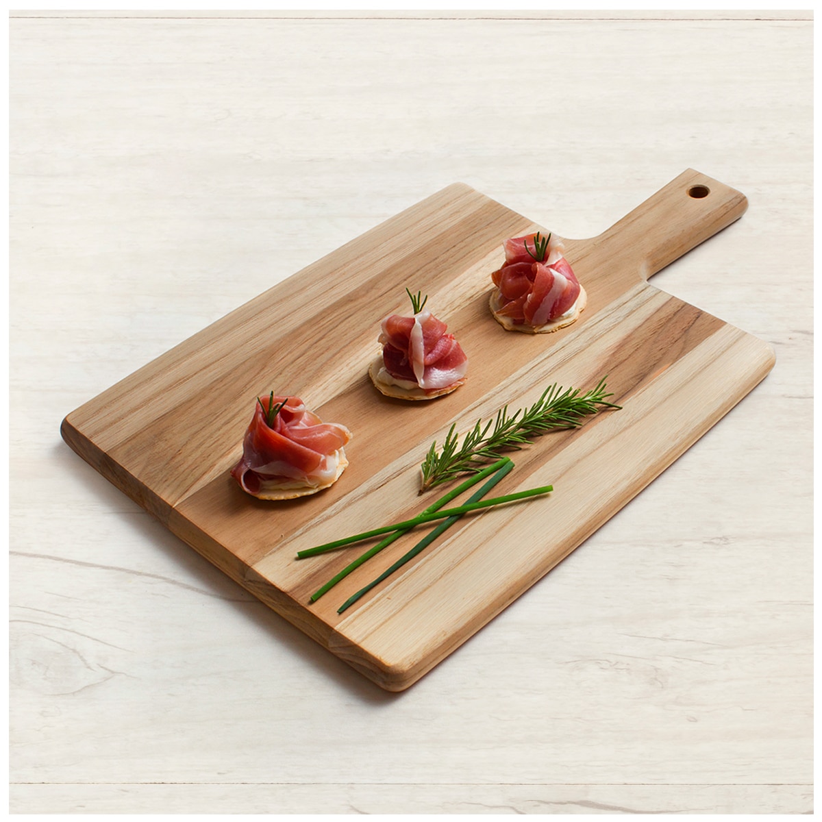 Tramontina Wooden Serving Boards with Handles- Round & Square