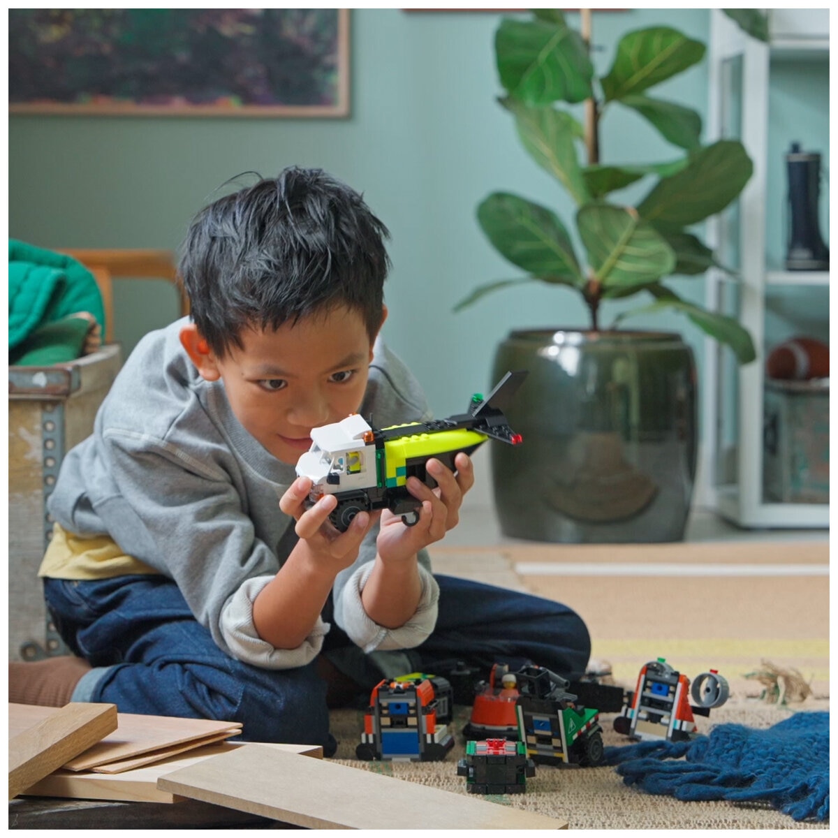 LEGO City Airplane Service Truck & Hovercraft Remix 60505 LEGO City Airplane Service Truck & Hovercraft Remix 60505