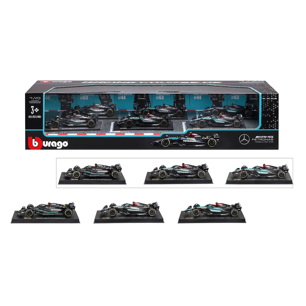 Maisto 143 Formula Racing Die Cast 6 pack Maisto 143 Formula Racing Die Cast 6 pack