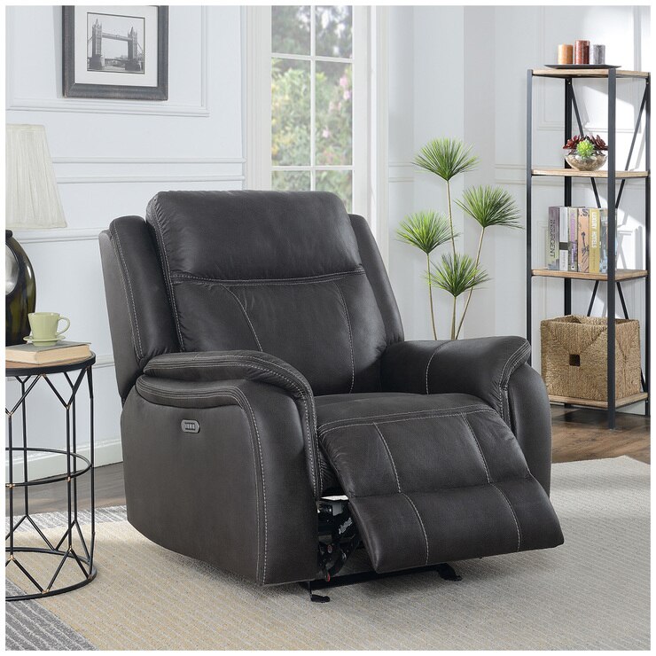 MorriSofa Parkwright Fabric Power Glider Recliner Costco Australia