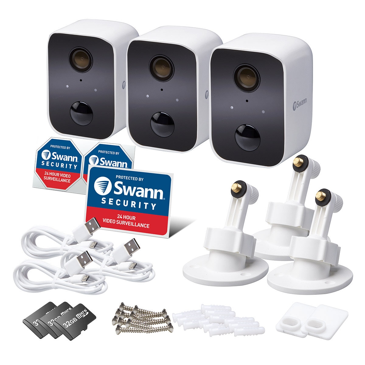 Swann CoreCam Wireless Camera 3 Pack