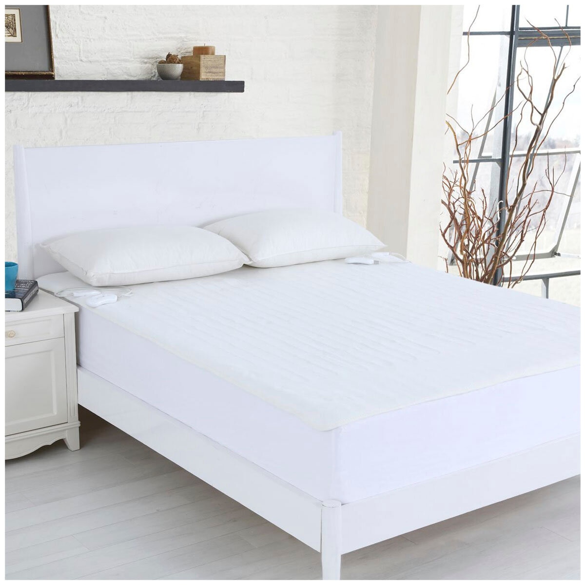 Dreamaker Washable Electric Blanket King White