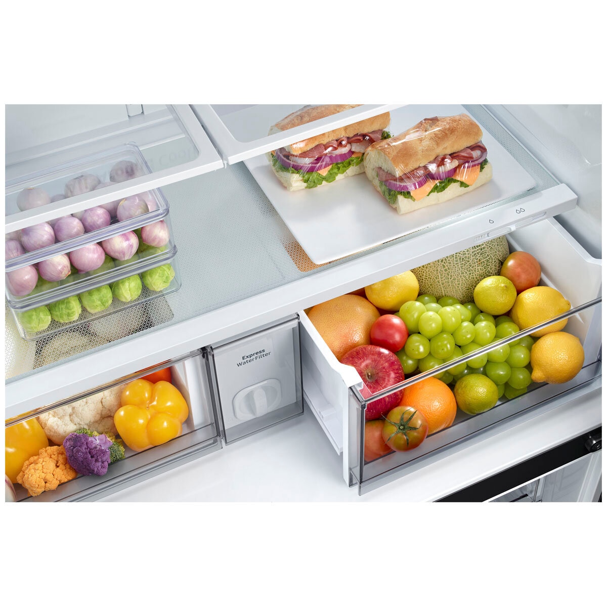 Samsung 640L Family Hub French Door Refrigerator Stainless Steel SRF7900BFH