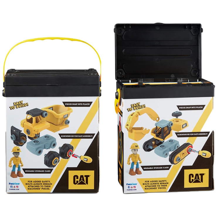 cat take apart digger