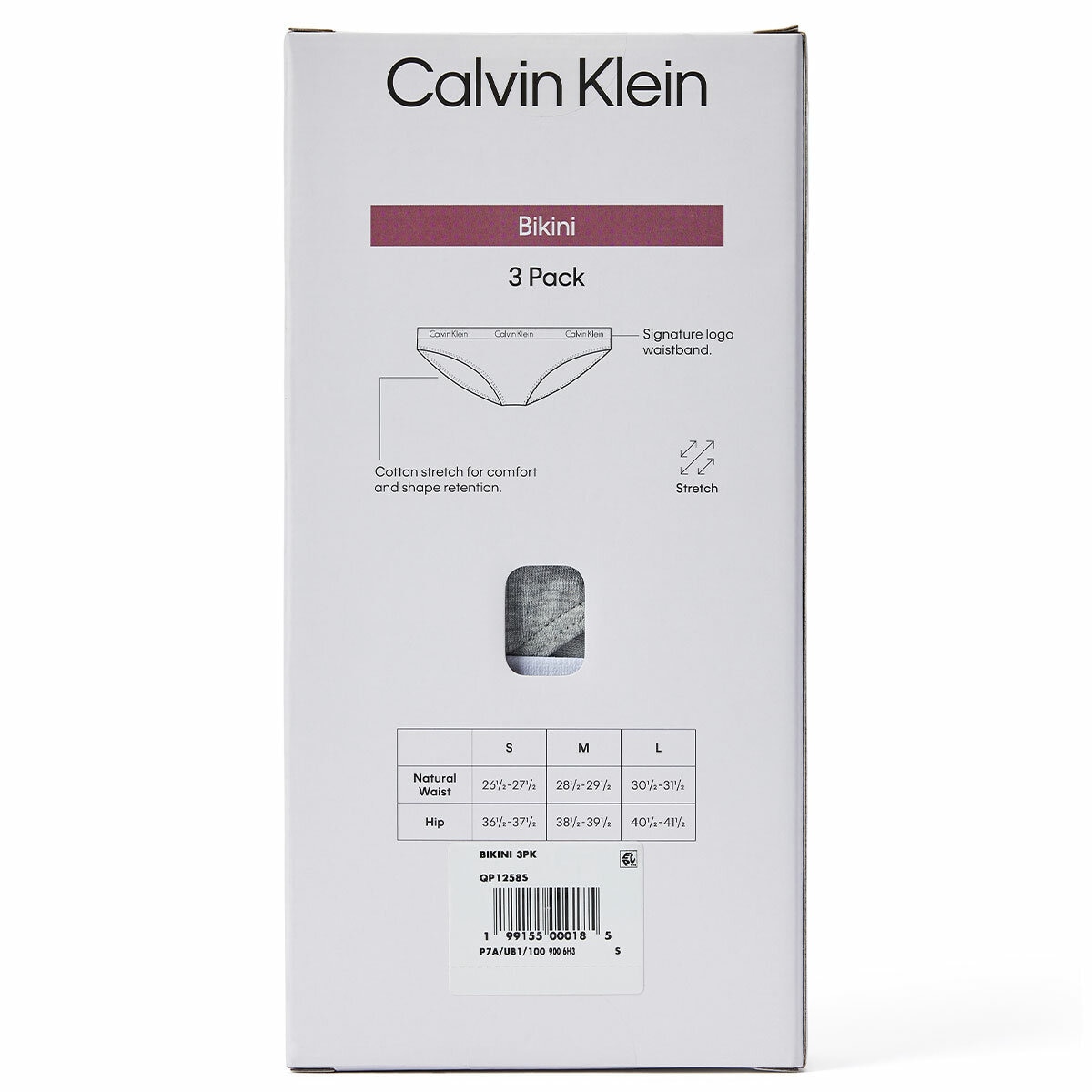 Calvin Klein Women's Bikini 3 Pack