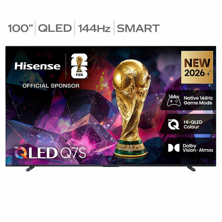 Hisense 100 Inch Q7S Hi-QLED 4K Smart TV 100Q7SAU Hisense 100 Inch Q7S Hi-QLED 4K Smart TV 100Q7SAU