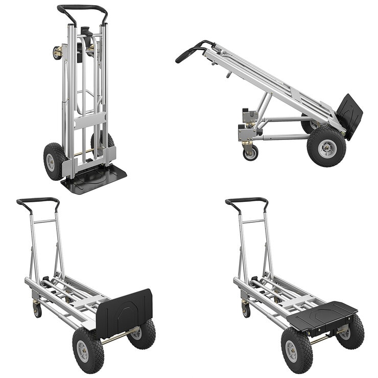 COSCO 4 in 1 Folding Toe Plate Hand Truck COSCO 4 in 1 Folding Toe Plate Hand Truck