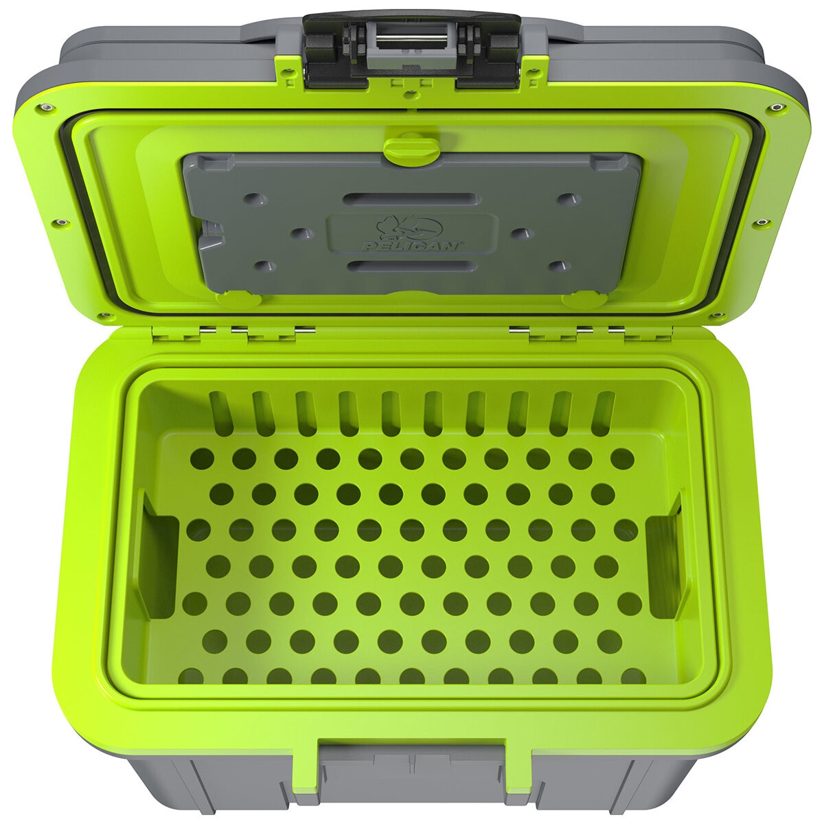 Pelican 7.57L Personal Cooler Grey/Green