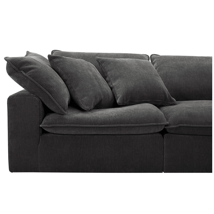 Aiden & Ivy 6 Piece Fabric Modular Sectional