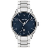 Calvin Klein Minimalistic Pilot Stainless Steel Blue Dial Men's Watch 25200515