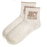 Juicy Couture Quarter Crew Women's Sock 6 Pack White/Cream Juicy Couture Quarter Crew Women's Sock 6 Pack White/Cream