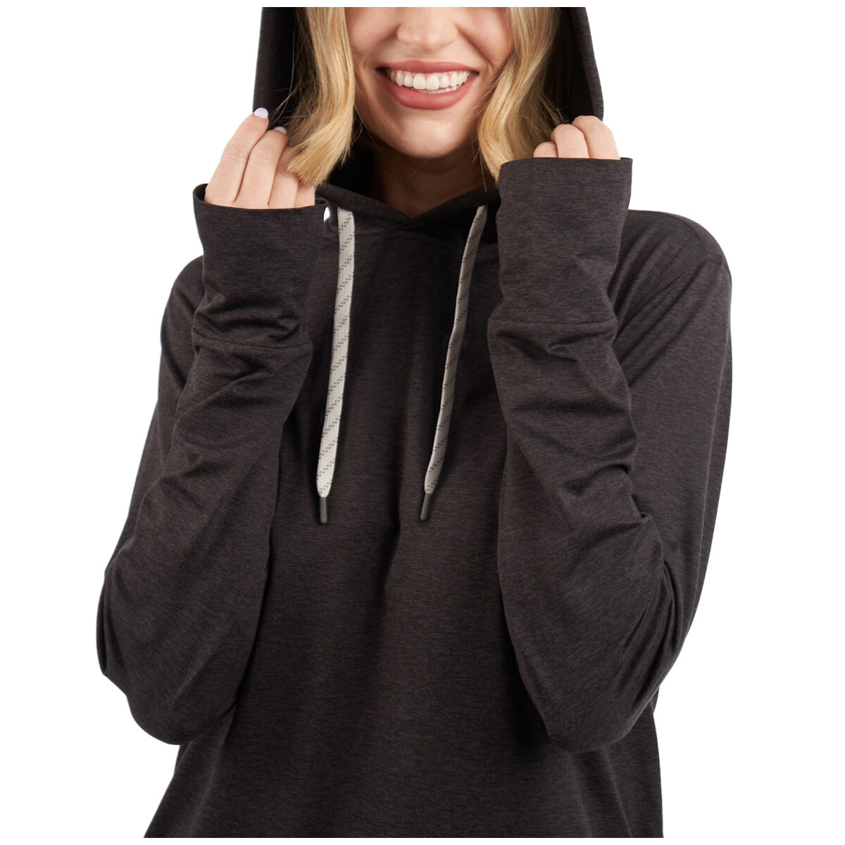 Kirkland Signature Women's Lightweight Pullover Hoodie Black AU X-Large