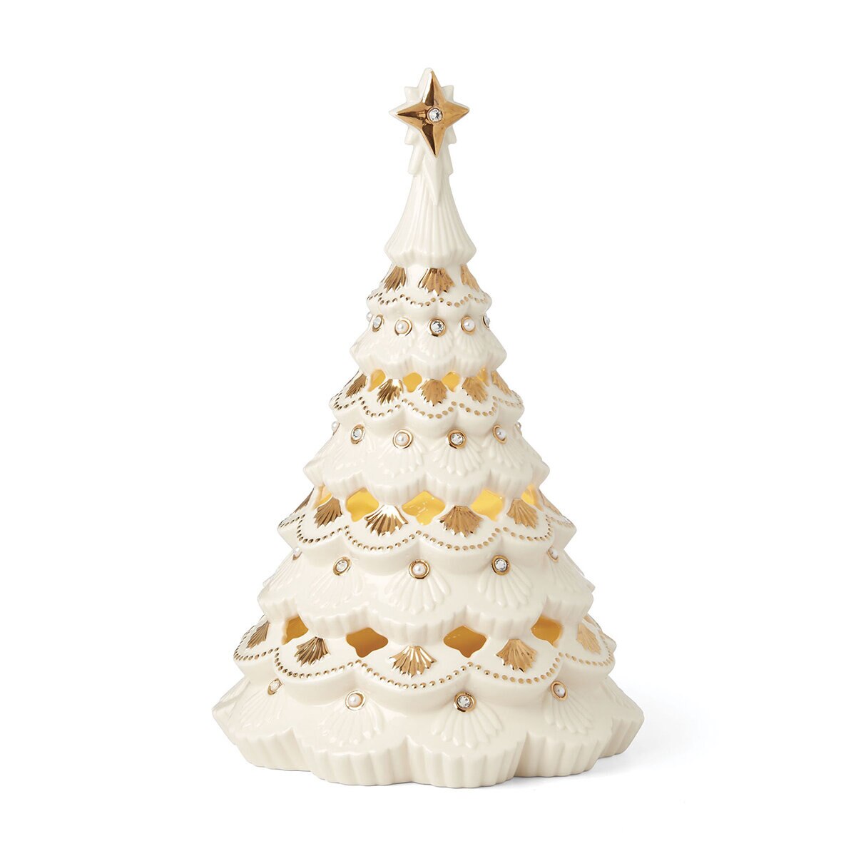 Lenox Florentine & Pearl Lit Figurine