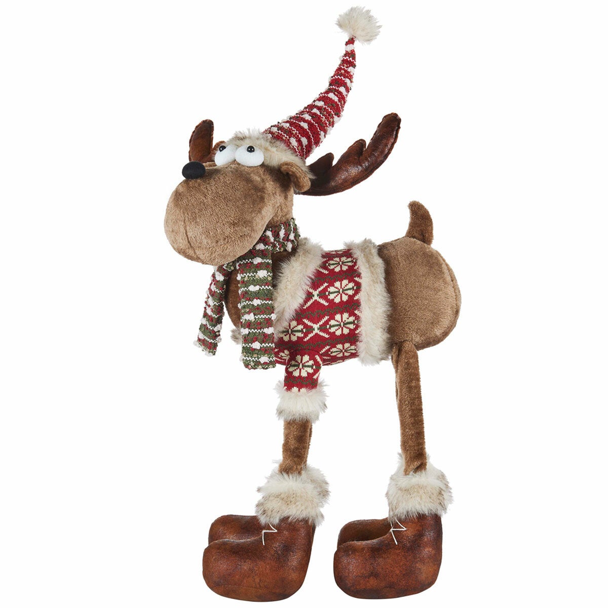 Standing Moose 86.3cm Holiday Statue