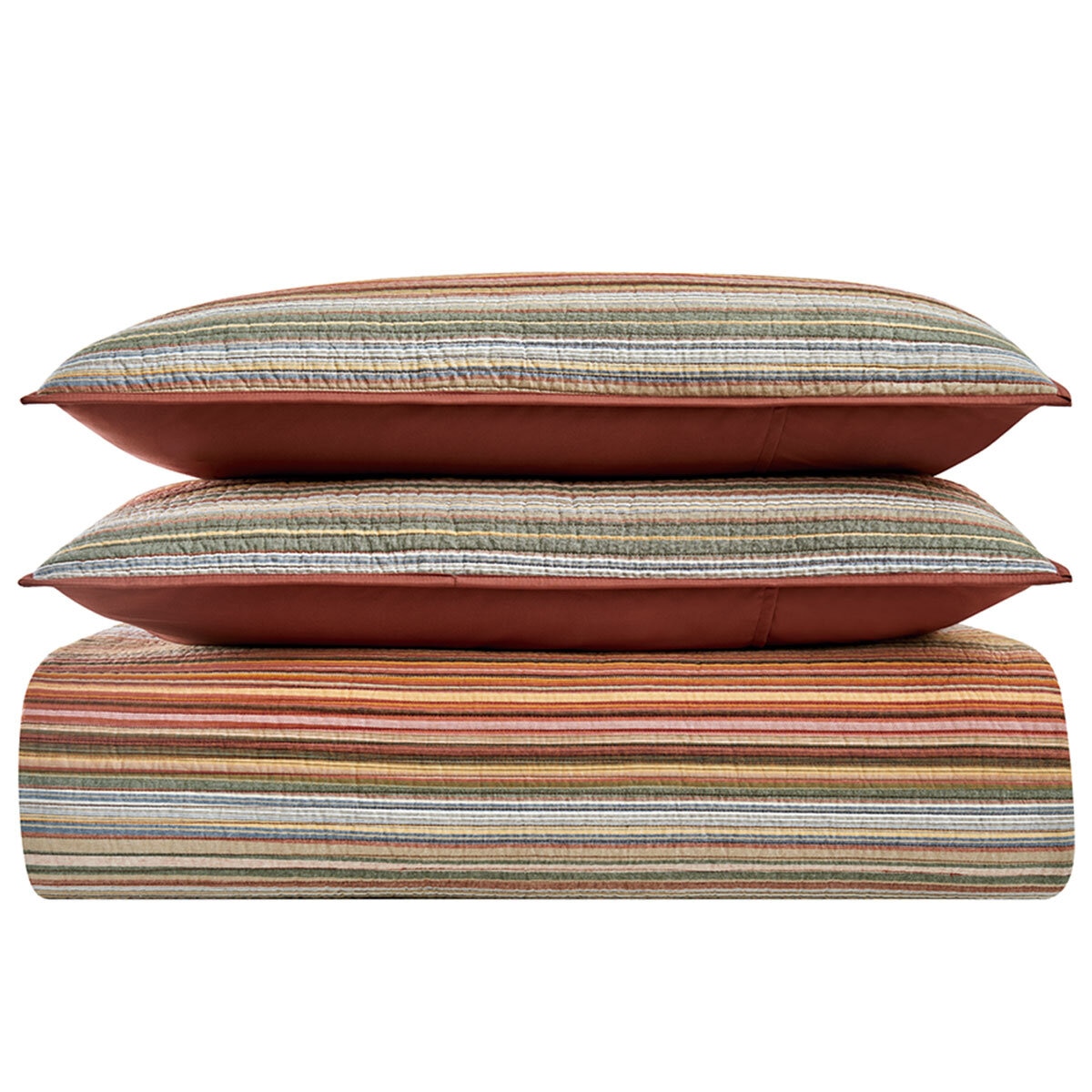 Retro Chic Quilt Set King 3 Piece