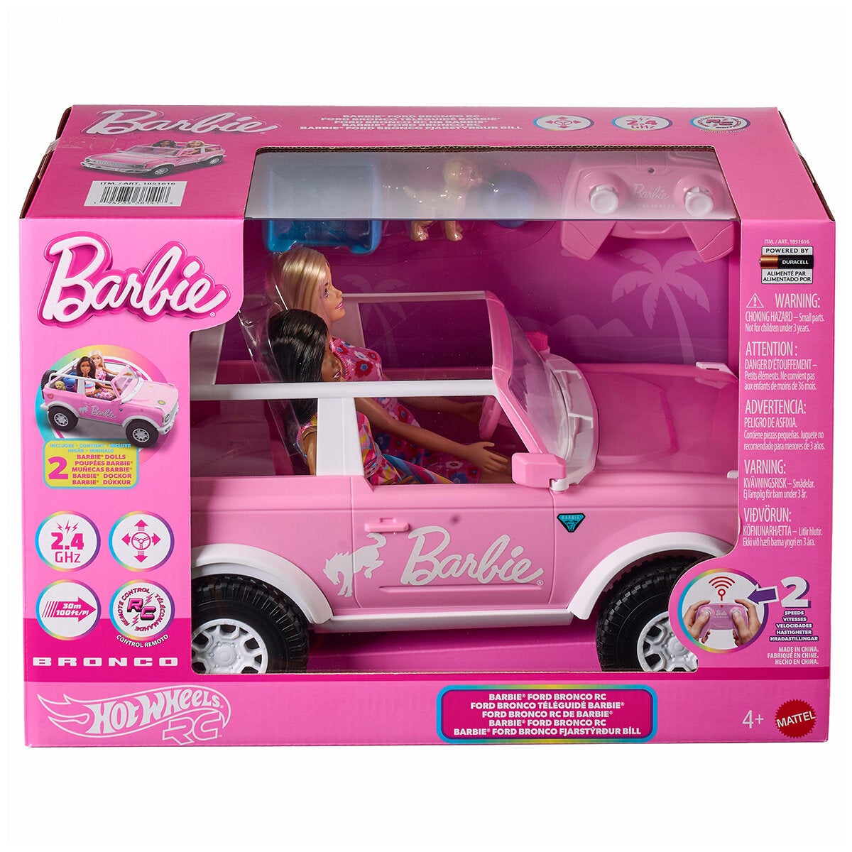 Hot Wheels Barbie Bronco RC