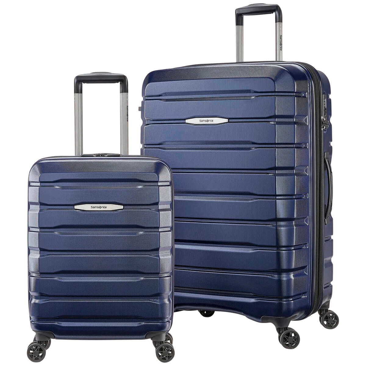 Samsonite Tech 3 2 Piece Suitcase Dark Blue