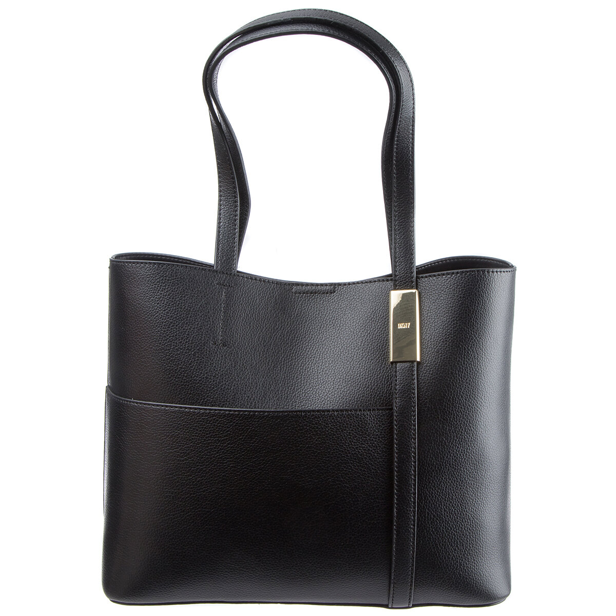 DKNY Women's Sam Tote Bag Black Gold