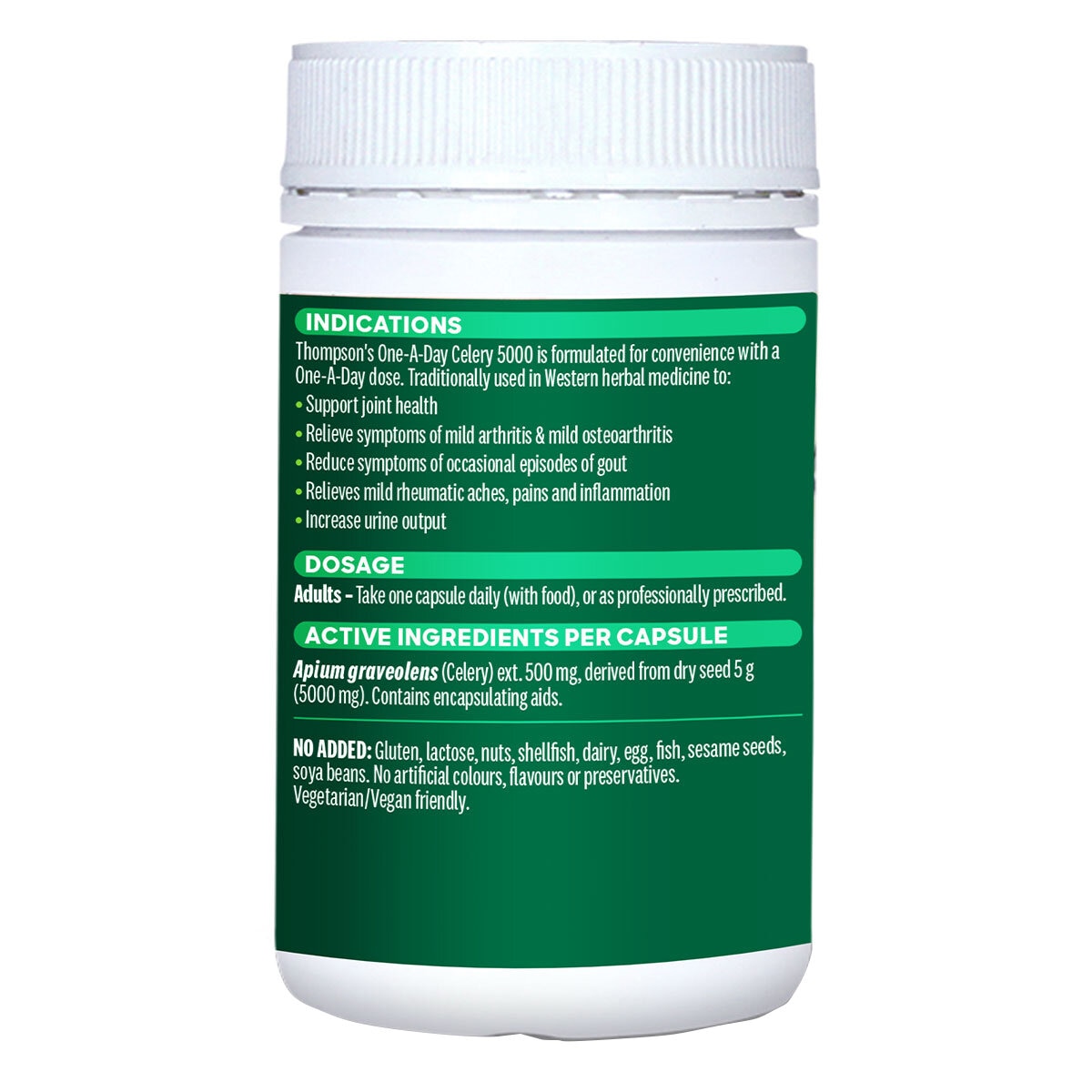 Thompson's One-A-Day Celery 5000 120 Capsules