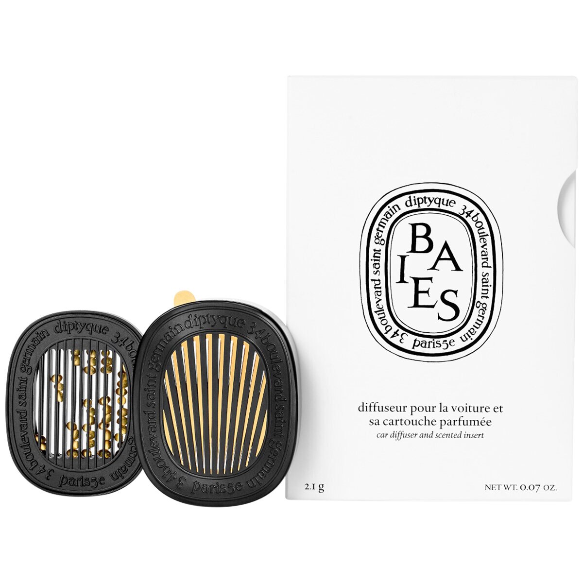 Diptyque Car Diffuser With Baies Insert