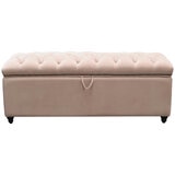 Moran Princess Storage Ottoman Petal Pink