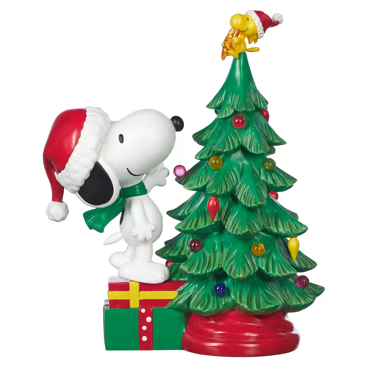 Peanuts Snoopy Christmas Tree Figurine