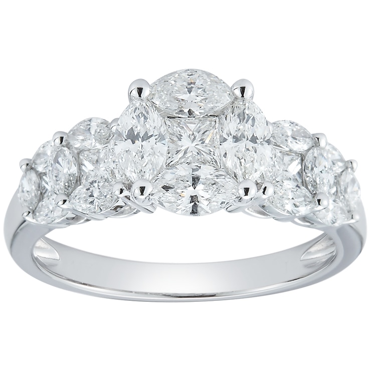 1.62ctw Dia Pave Ring