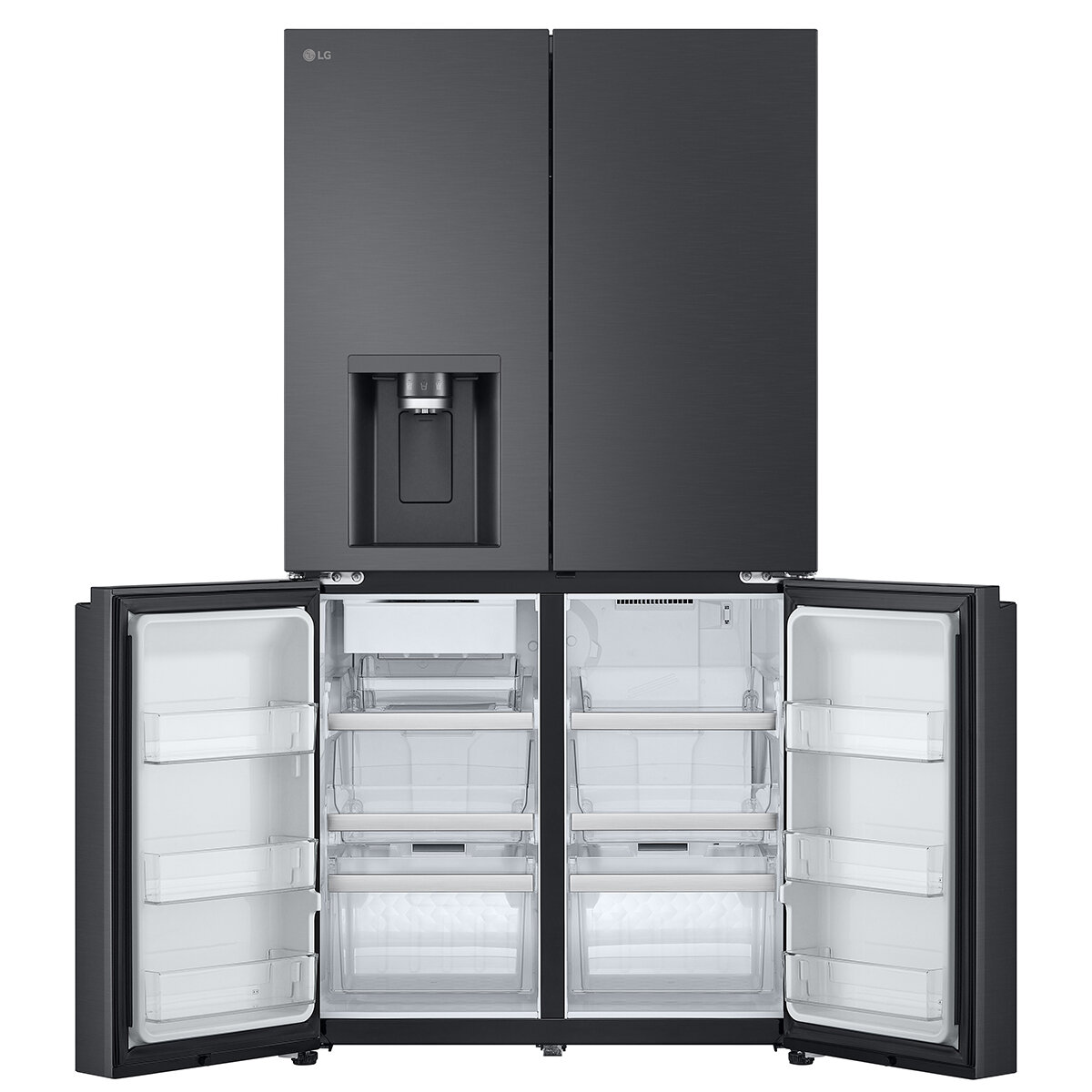 LG 638L French Door Fridge Matte Black GF-D700MBLC