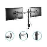 activiva ErgoLife Dual Monitor Arm ACA-BMA-DC01K