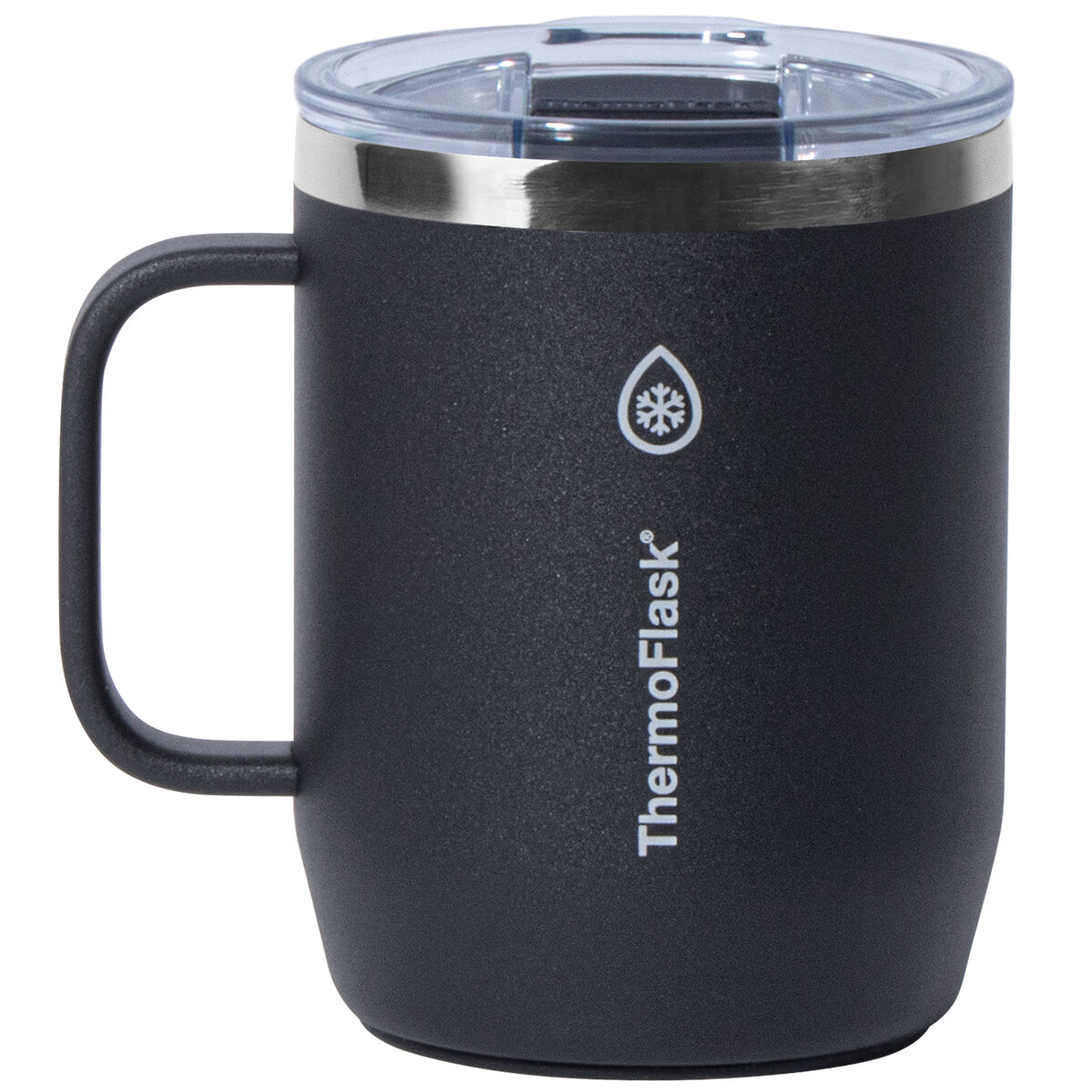 Thermoflask Coffee Mugs 2 Piece Set Teal Black