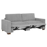 Henredon Fabric Sofa with 2 Power Footrests