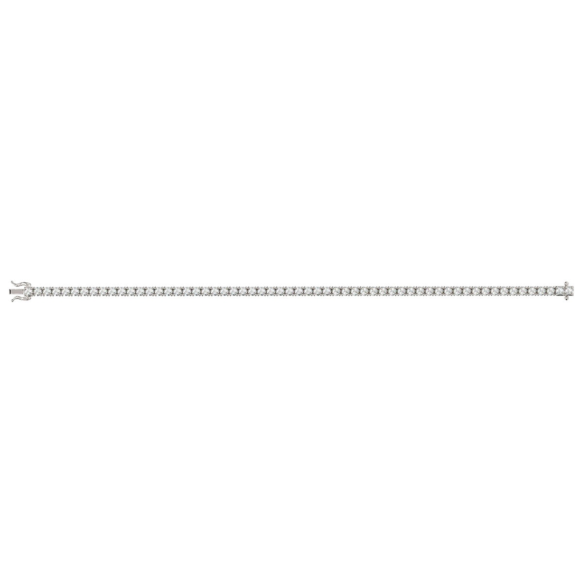 18KT White Gold 5.00ctw Diamond Tennis Bracelet