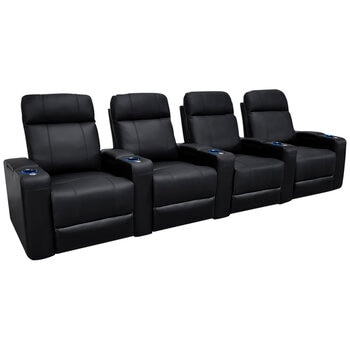 Valencia Piacenza Home Theater Seating Row Of 4 Seats