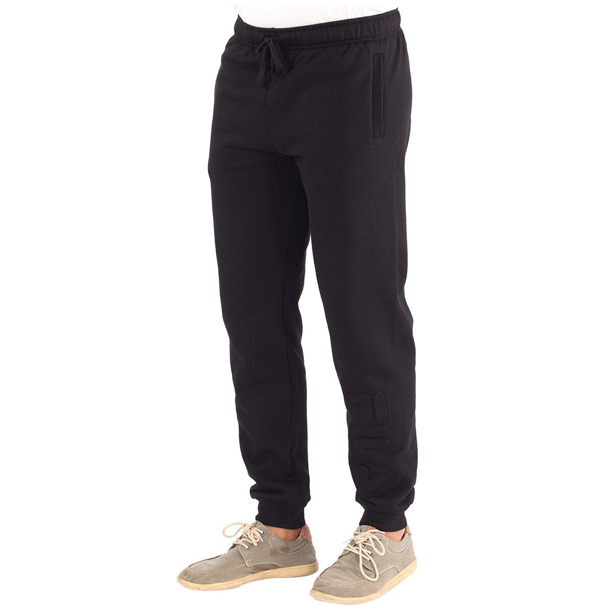 Fila Thomas Track pants - Black Embossed