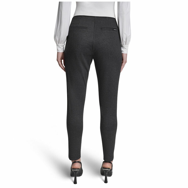 DKNY Women's Slim Leg Ponte Pant