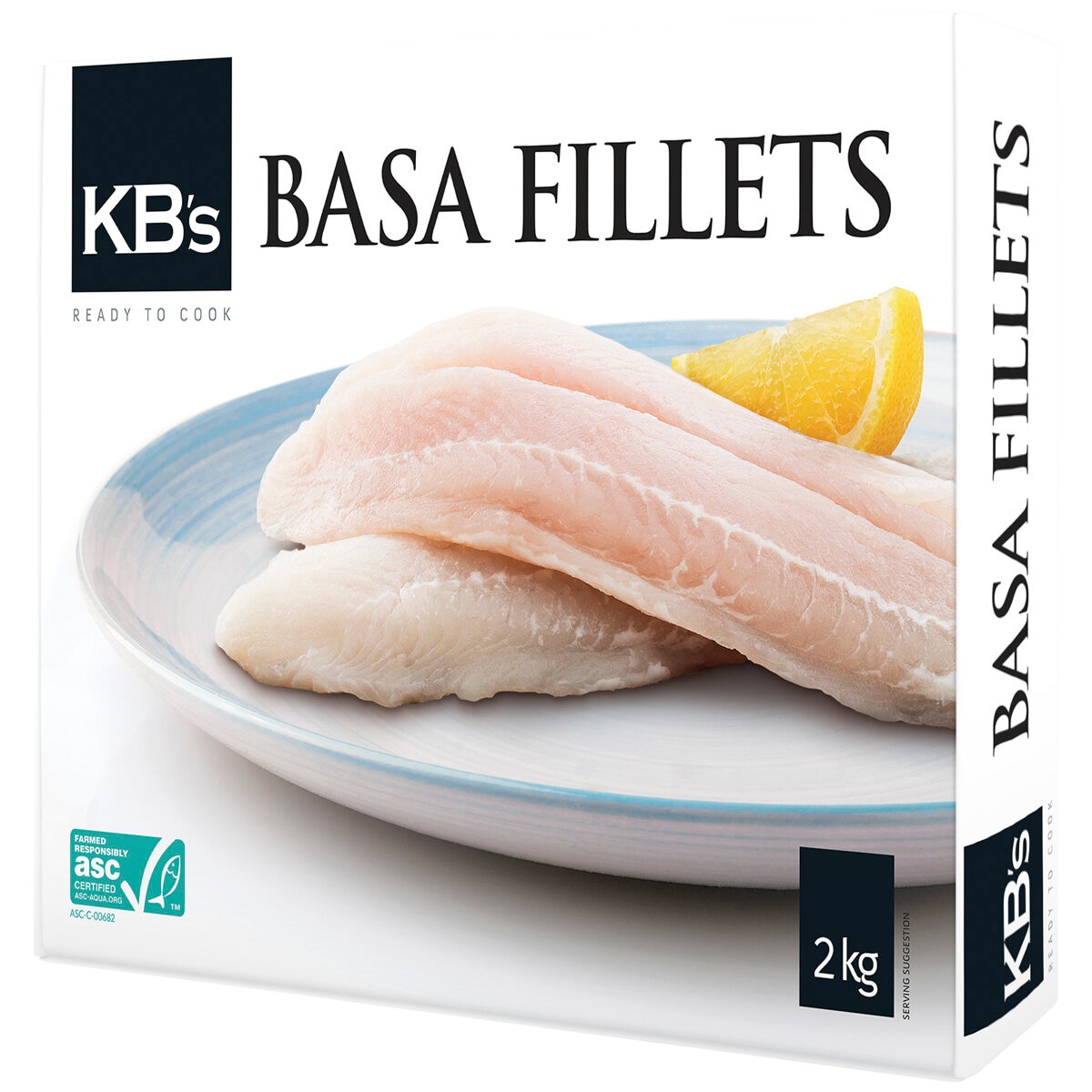 KB’s Premium Basa Fillets 2 kg