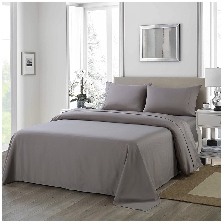 Royal Comfort 1200 TC Ultrasoft 4pc Double Sheet Set Costco Australia